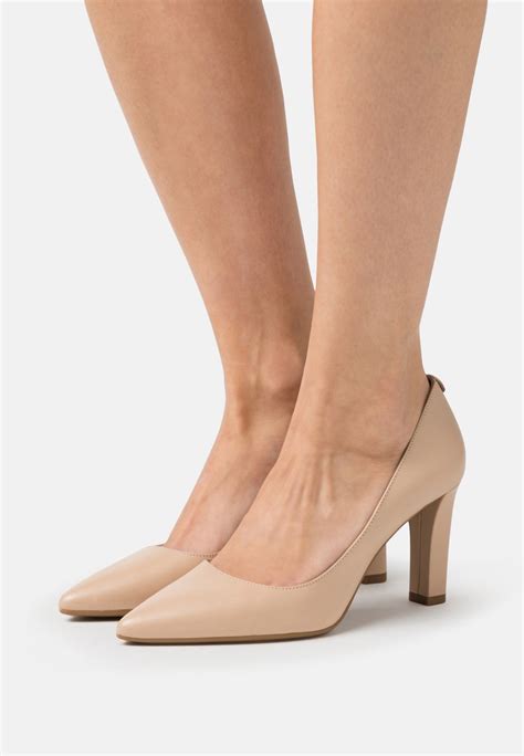 michael kors pumps mellie flex|Michael Kors Milly Flex Leather Pumps .